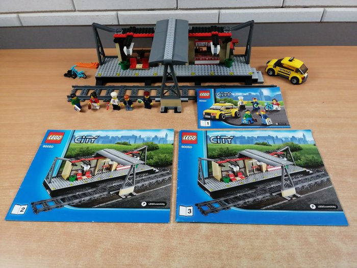 LEGO - 城市 - 60050 - Train Station - 2010-2020年