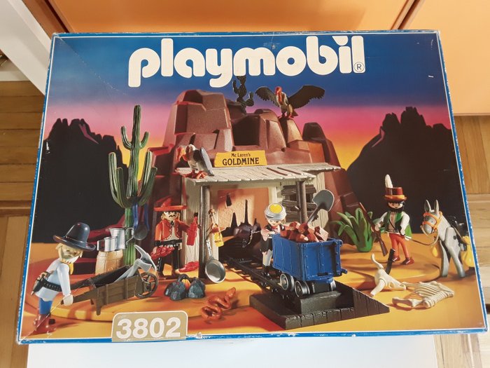 Playmobil - Western - 3802 - Playmobil n. 3802 Maclaren's Goldmine 1994