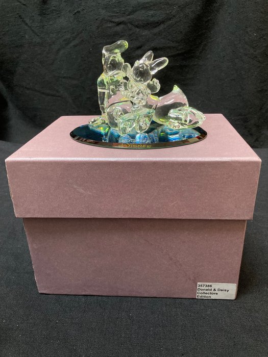Disney - disney - Statue - Donald & Daisy Collectors Edition -  (1) - Glass