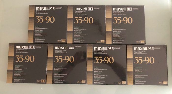 Maxell - 35-90 Series - 18厘米带磁带卷盘