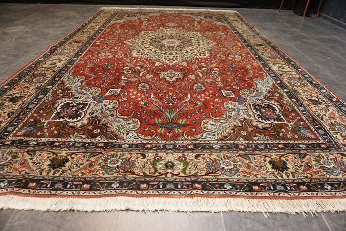 Tabriz Irã - Carpete - 312 cm - 200 cm