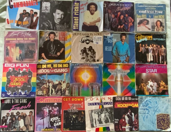 Earth, Wind & Fire, Lionel Richie & Related, Kool & the Gang - 多个标题 - 黑胶唱片 - 1982