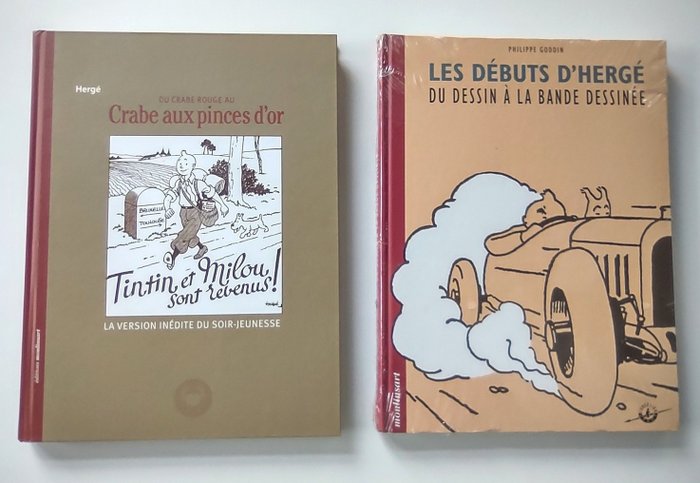 Tintin - 2 albums autour d'Hergé - 2x C - 2 Album - 1999/2013