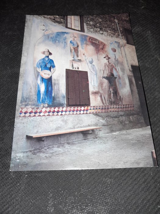 Italien - CIBIANA DI CADORE – LAND DER WANDBILDER - Postkarte (21) - 1970-2000