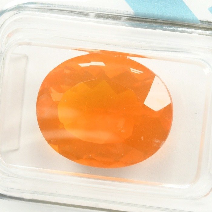 No Reserve Orange Fire Opal - 5.35 ct