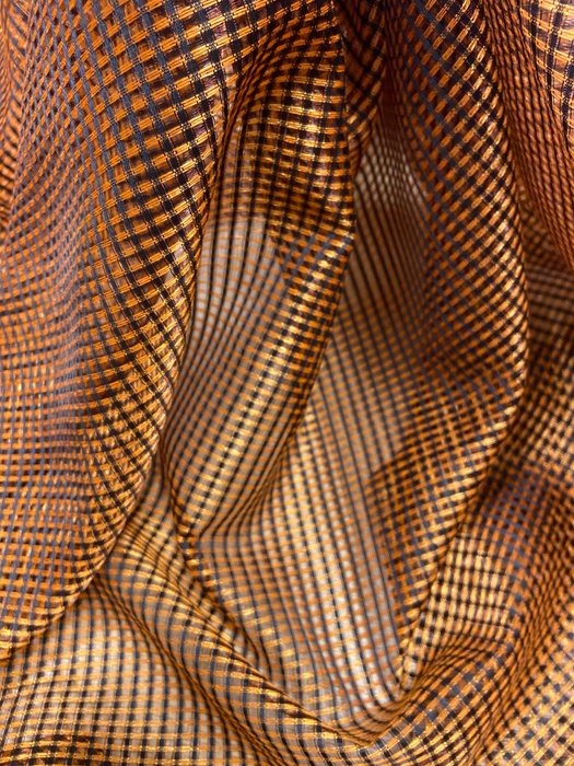 ZACHTE EN LICHTE DUBBELE BREEDTE GERUIT ORGANZA ZONDER RESERVE - Textiel - 550 cm - 300 cm