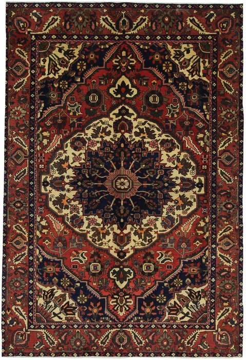 巴赫蒂亞爾波斯地毯 - 小地毯 - 285 cm - 194 cm