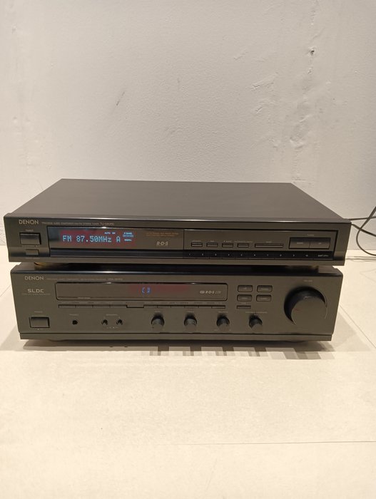 Denon - TU-580RD and DRA-385RD Solid state amplifier
