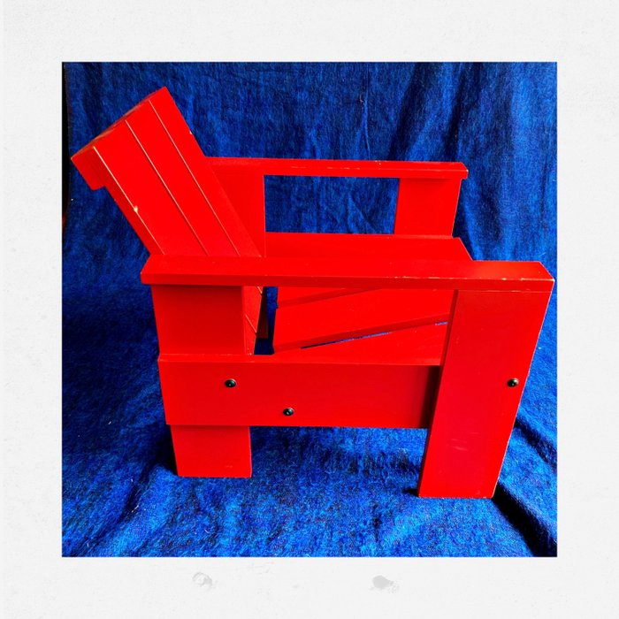Rietveld by Rietveld - Gerrit Thomas Rietveld - 儿童座椅 - 木