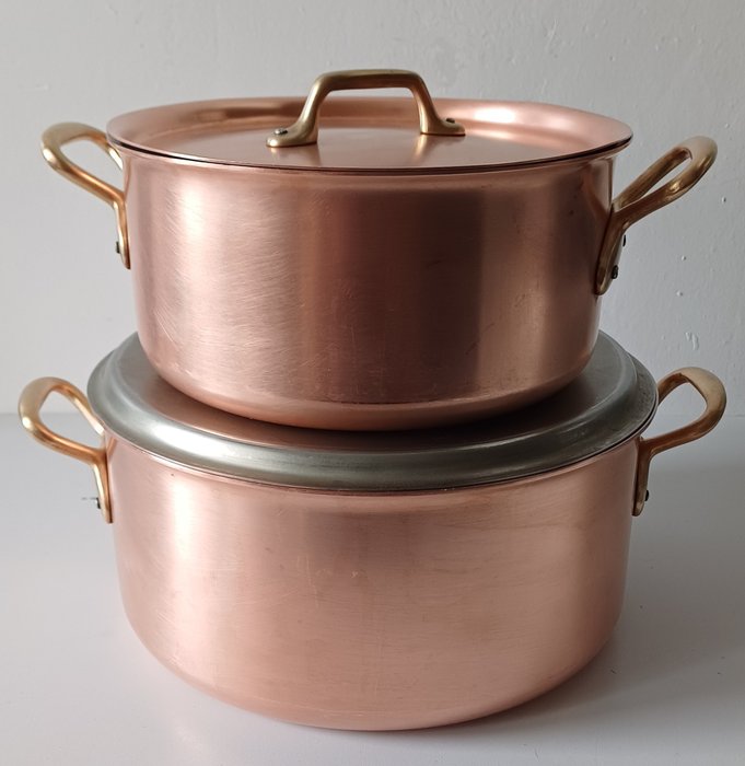 Unicorn - 平底鍋 (4) - 銅, 黃銅, 不銹鋼
