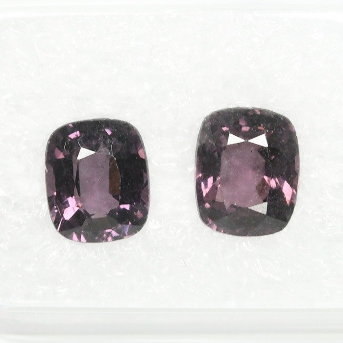 无保留 深紫色 粉红色 尖晶石 - 2.28 ct