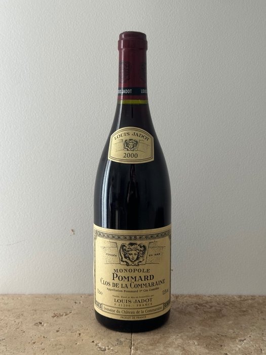 2000 Pommard 1° Cru "Clos de la Commaraine" - Louis Jadot - 勃艮第 - 1 Bottle (0.75L)