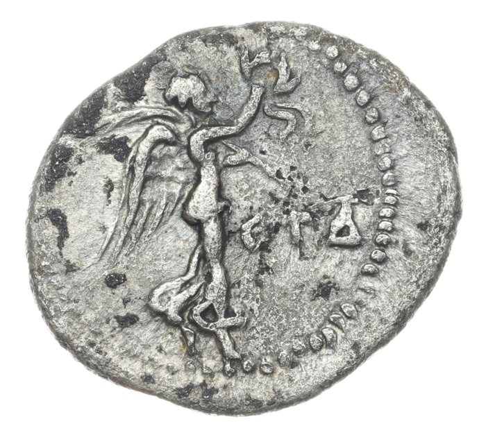 卡帕多西亚， 凯撒利亚, 罗马帝国（省）. 哈德良 （公元117-138）. Hemidrachm (Nike) Caesarea-Eusebeia. Dated RY 4 = 119/20 AD. / Sydenham, Caesarea 255