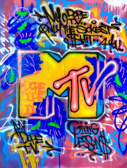 Outside - MTV GRAFFITI - mix neon series