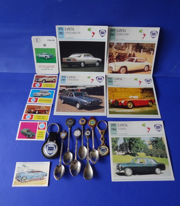 Lancia 19 różnych przedmiotów kolekcjonerskich - Lancia - 1970