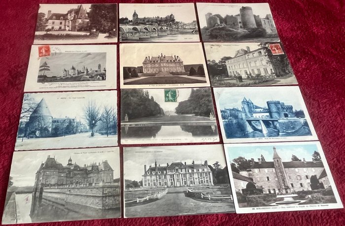 Frankrike - Slott og monumenter - Postkort (111) - 1903-1940