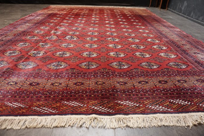 古代土庫曼人 - 地毯 - 397 cm - 295 cm