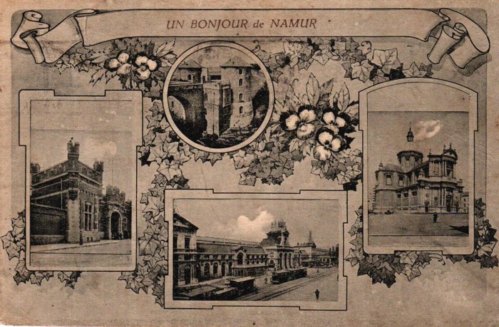 Belgien - NAVNE - Postkort (120) - 1905-1950