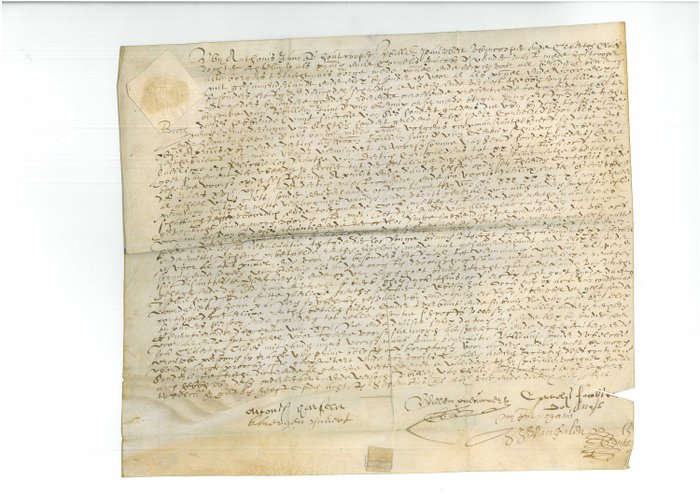 [manuscript] - Akte uit 1637 - 1637