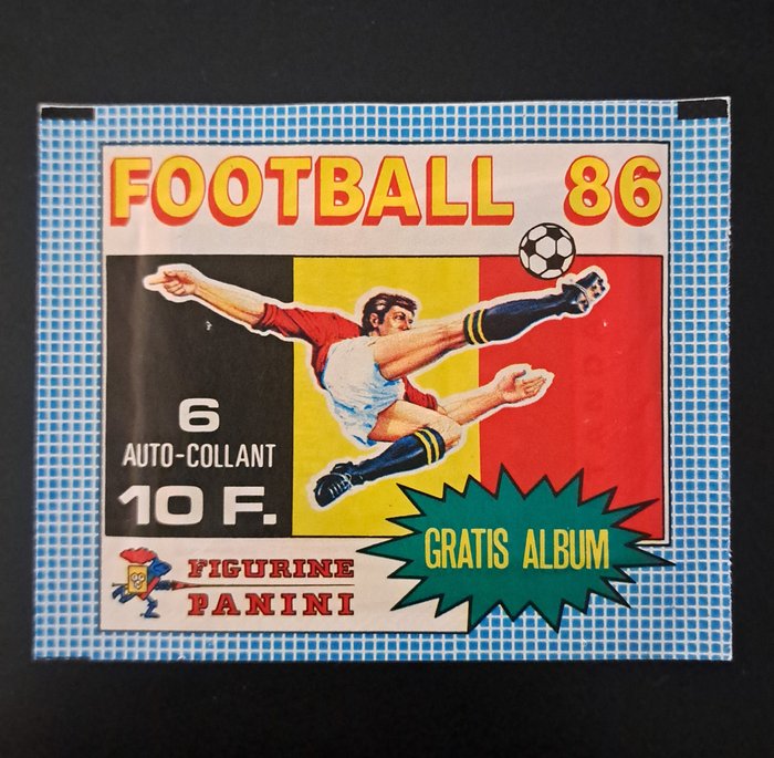 Panini - Football Belgium 86 - 1 Pack