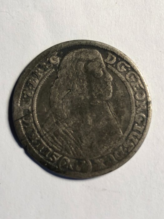 Deutschland, Schlesien-Liegnitz-Brieg. Ludwig (1653-1663). 15 Kreuzer (Silber) 1662. Liegnitz