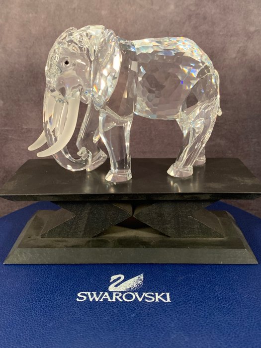 Swarovski - Martin Zendron - Estatueta - SCS Elefant 1993 -  (2) - Cristal