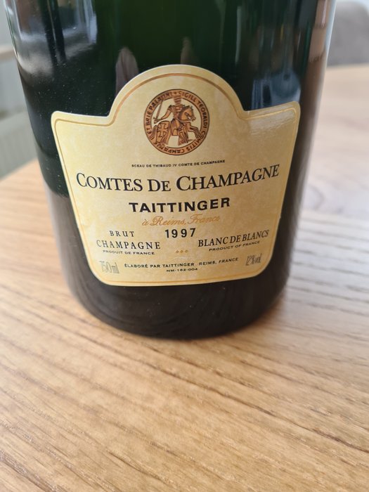 1997 Taittinger - Comtes de Champagne Brut - Champán Blanc de Blancs - 1 Botella (0,75 L)