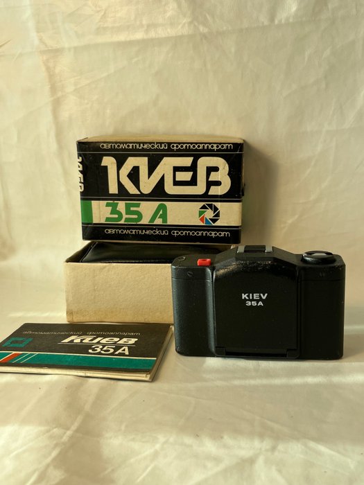 Kiev 35 A copie Minox GT , met doos Fotocamera compatta analogica