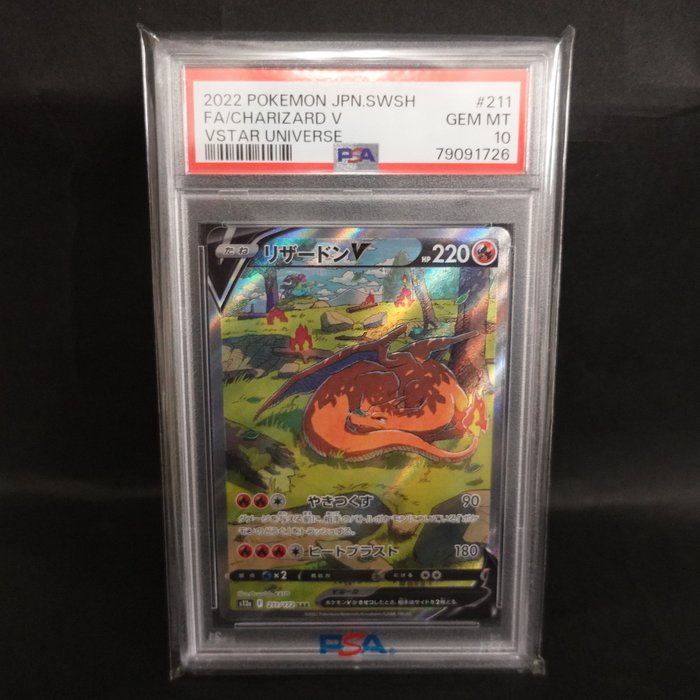 Pokémon Graded card - VSTAR UNIVERSE - CHARIZARD V - PSA 10