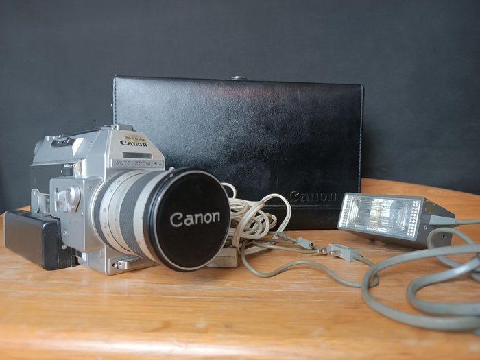 Canon Auto Zoom 814 Super 8 met case Filmkamera
