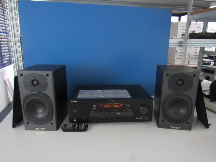 Tannoy, Yamaha - RX-V363 Ricevitore multicanale a stato solido, set di altoparlanti Mercury M1-B/Eye - Set Hi-Fi