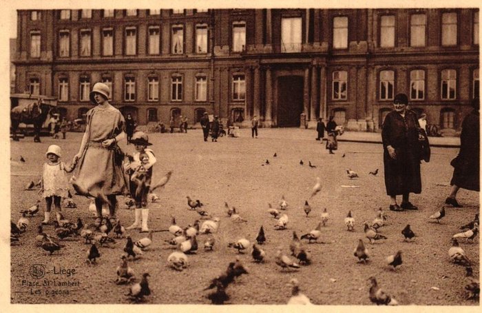Belgien - VERSCHLUSS - Postkarte (190) - 1905-1950