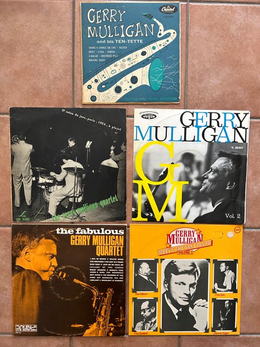 Gerry Mulligan - Flera titlar - Vinylskiva - 1953