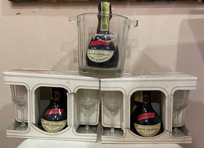 Moët & Chandon - Petite Liquorelle  - b. Anni ‘90 - 20cl - 3 bottiglie