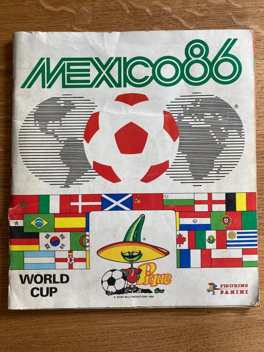 帕尼尼 - World Cup Mexico 86 (342/427) Incomplete Album