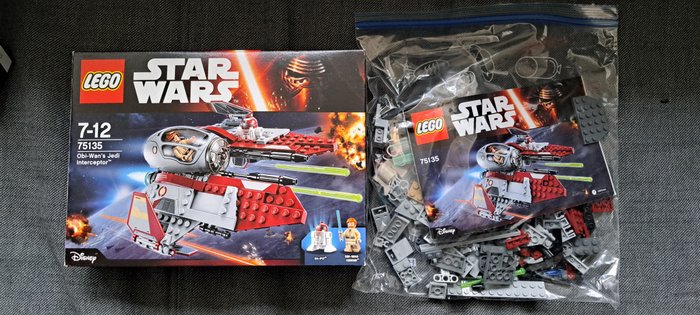 Lego - Star Wars - 75135 - Obi Wan interceptor - 2010-2020 - Belgia