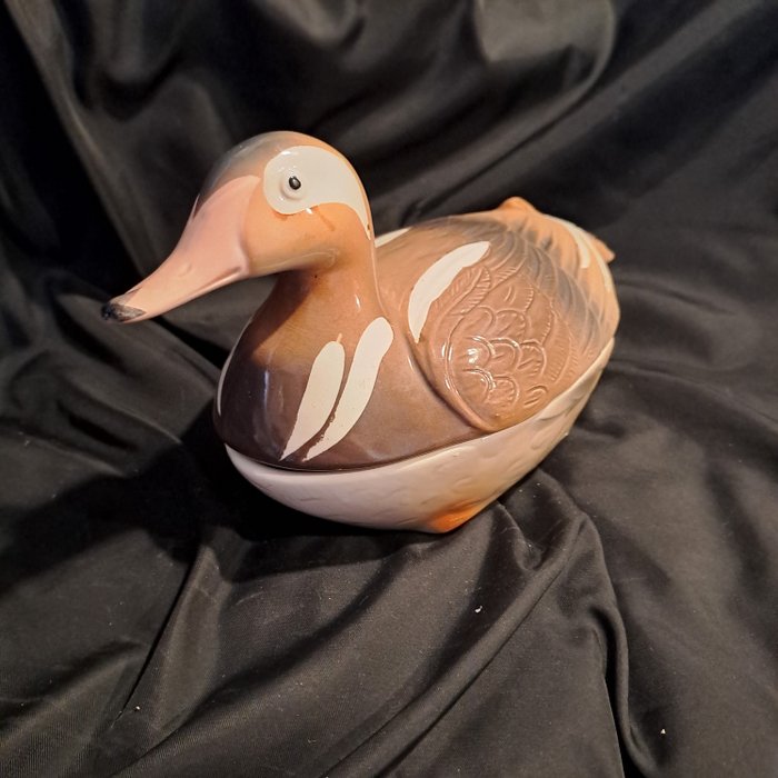 Keukencontainer - Schitterend en zeldzaam aardewerk - Rare Duck - Rare Duck - collectors item gesigneerd Michel