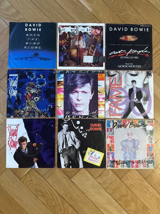 David Bowie - Flera titlar - 45 RPM 7" Singel - 1979
