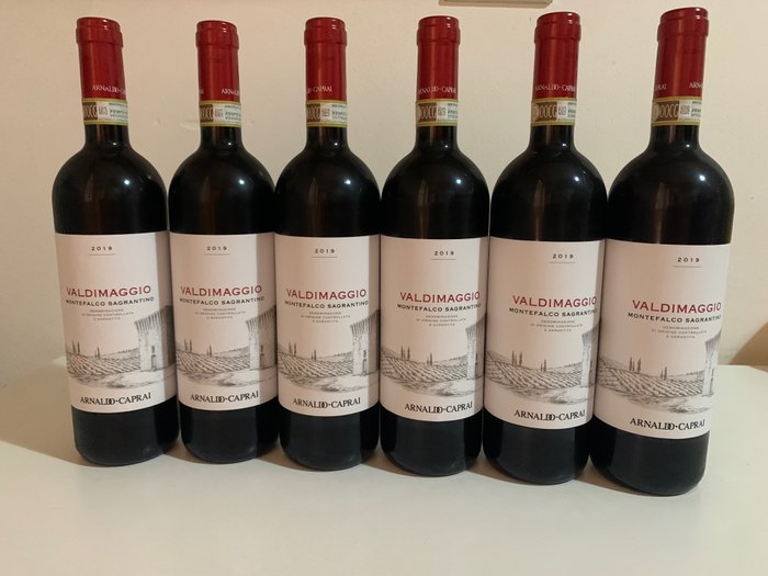 2019 Arnaldo Caprai, Sagrantino Valdimaggio - 翁布里亚 DOCG - 6 Bottles (0.75L)