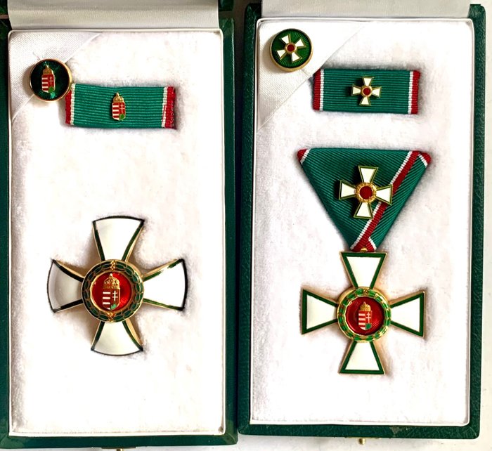 Magyarország - Érem - Orders of Merit of the Hungarian Republic