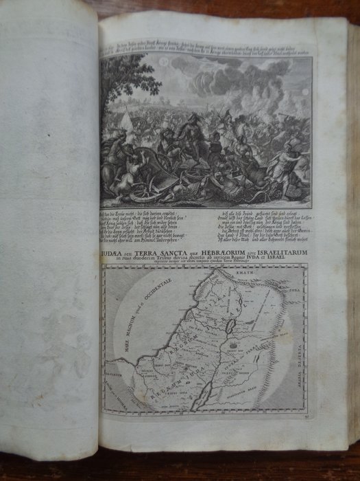 Johann Ulrich Kraussen - Historischer Bilder-Bibel (...) 5 Theilen - gezeichnet und in Kupfer gestochen von Johann Ulrich - 1705