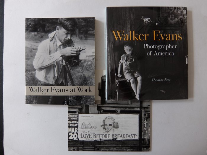 Walker Evans - Collection of 3 Walker Evans books - 1994-2007