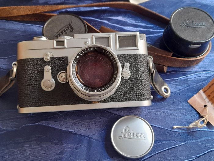 Leica M3 + Summicron 5cm F2.0 + Elmar 135mm F4.0 + leica meter + acc 類比相機