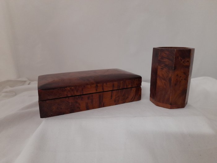 Schreibtischset  (2) - Holz - Birke