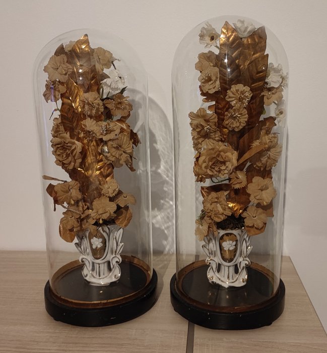 Figur - Paar Napoleon-Globen für Braut und Bräutigam