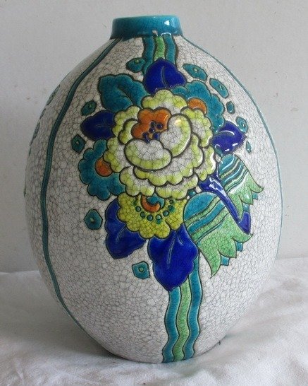 Keramis Boch Charles Catteau - Vase  - Ceramic
