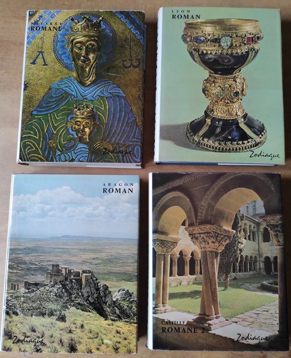 [Art Roman] / Collectif - Lot de 4 volumes - 1966