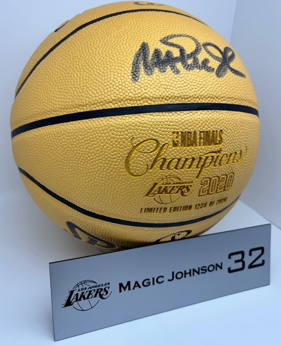 Los Angeles Lakers - Baloncesto NBA - Magic Johnson - Balón de baloncesto