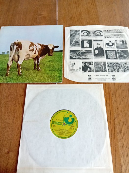 Pink Floyd - Atom Heart Mother - 1970 UK first press Matrices - tip top vinyl - Vinylschallplatte - Erstpressung - 1970