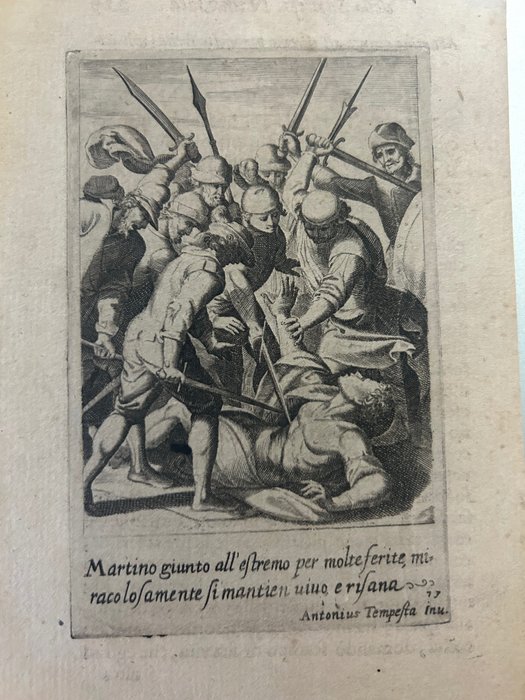 Jacques Callot,, 1592–1635 dopo Antonio Tempesta, 1555–1630 - Martino